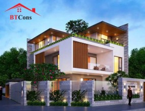 Ngắm mẫu biệt thự 2 mặt tiền hiện đại nhiều người muốn xây tại quận 2