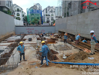 Thi công công trình quận Thủ Đức, HCM
