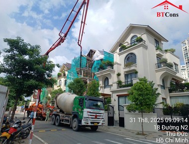 Nhà thầu xây biệt thự trọn gói tại Phú Mỹ,Bà Rịa – Vũng Tàu