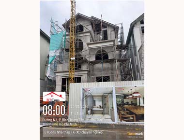 Dịch Vụ Xây Dựng Biệt Thự Tại TPHCM trọn gói【BTCONS 098 674 88 36】
