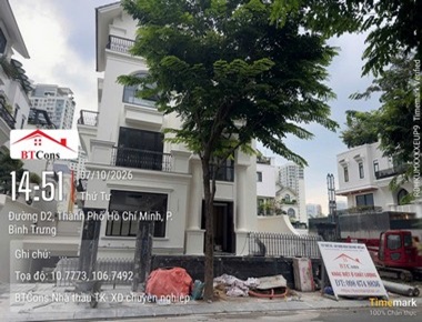 Thi Công Biệt Thự TPHCM – Đồng Bộ Kiến Trúc, Kết Cấu Và Hoàn Thiện