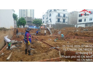 Nhận Thi Công Nhà Phố Đang Dở Dang: Khảo Sát Hiện Trạng Trước Báo Giá
