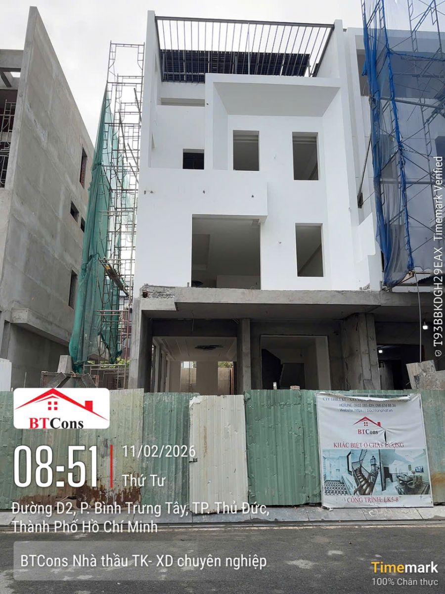 Nhà thầu thiết kế xây dựng biệt thự uy tín TP.HCM - 098 674 88 36