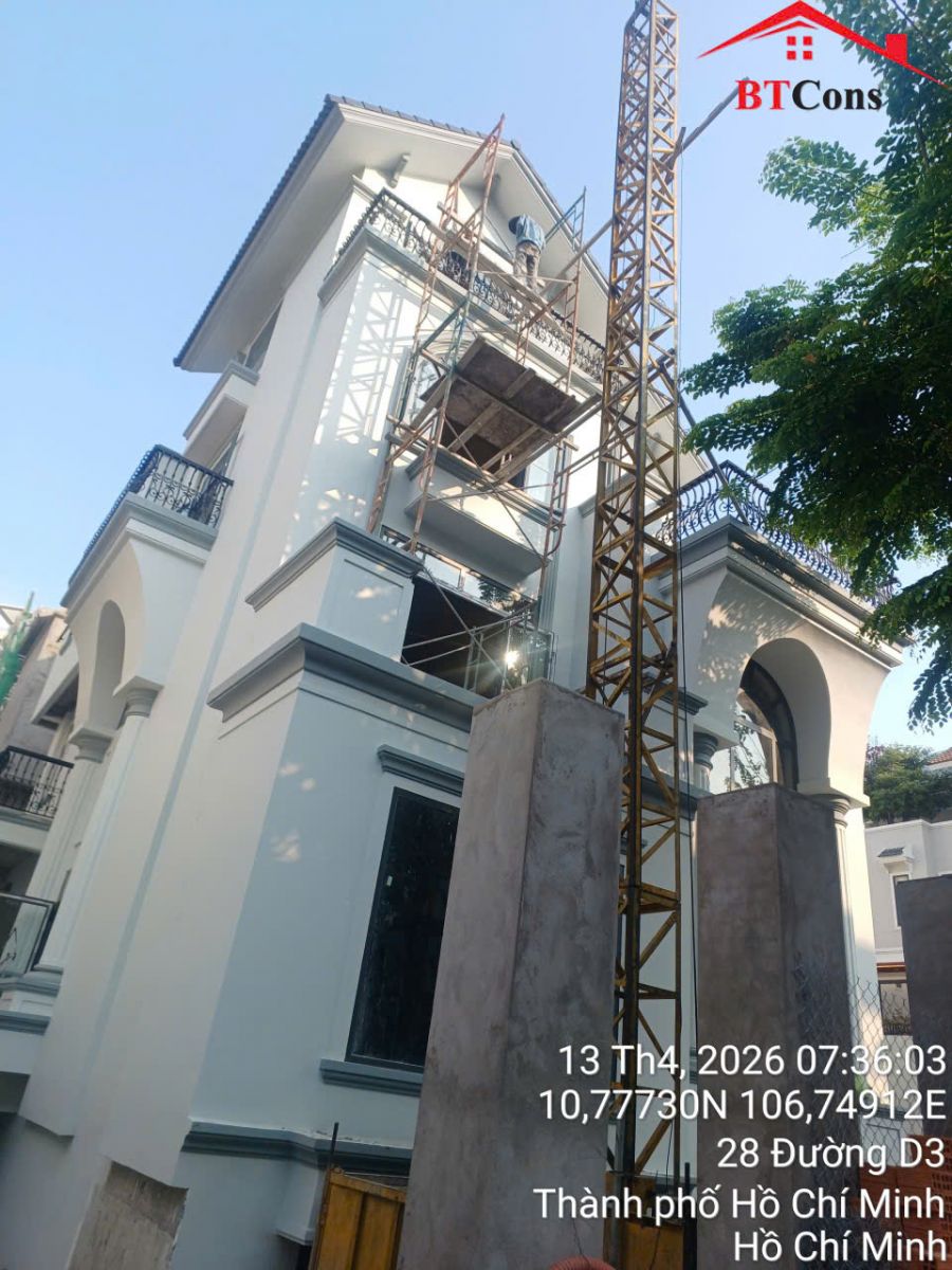 Thi Công Biệt Thự Thủ Đức Trọn Gói -  Báo Giá Chi Tiết Từng Hạng Mục