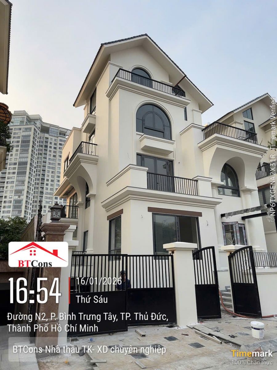 Thiết Kế Thi Công Biệt Thự Quận 2 - Giải Pháp Kiến Trúc Thượng Lưu #TOP1