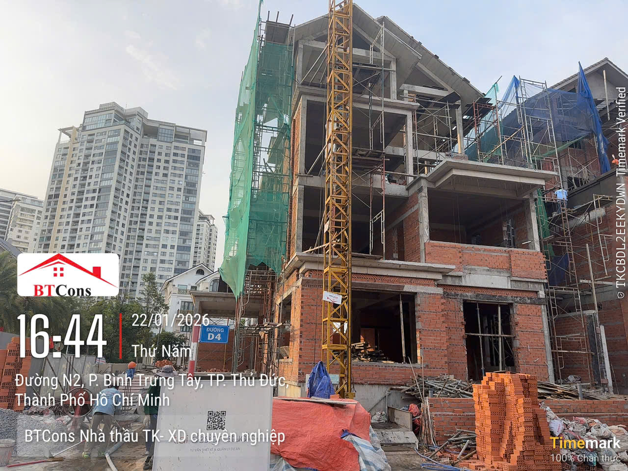 Thiết kế Thi công Biệt thự Bình Tân【BTCONS 098 674 88 36】