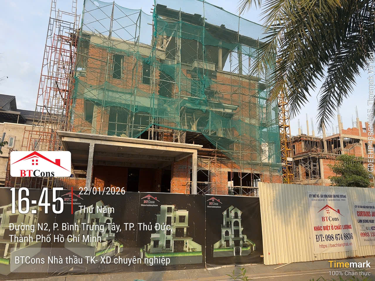 Thiết kế Thi công Biệt thự Bình Tân【BTCONS 098 674 88 36】
