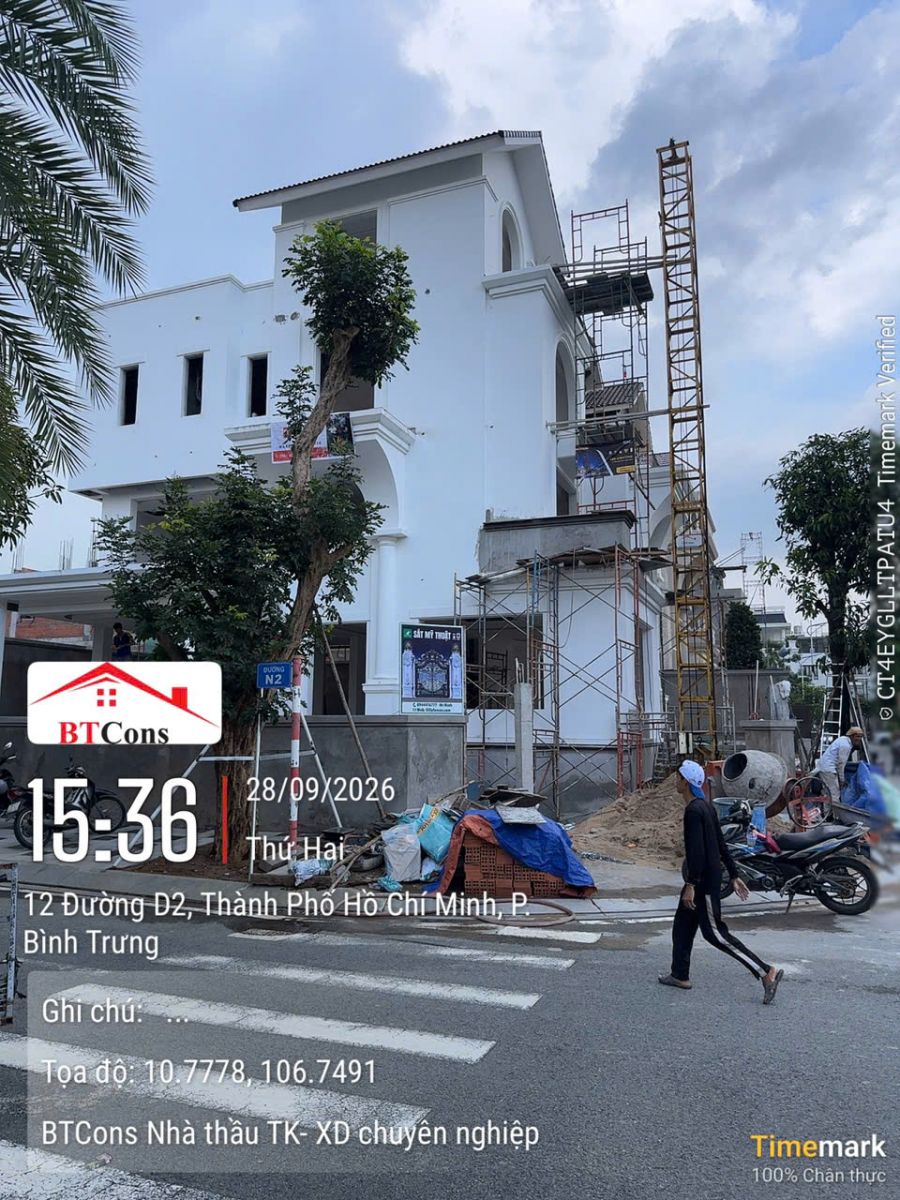 Tìm Nhà Thầu Xây Nhà Phố Hóc Môn – Nhận Công Trình Đang Cần Thi Công