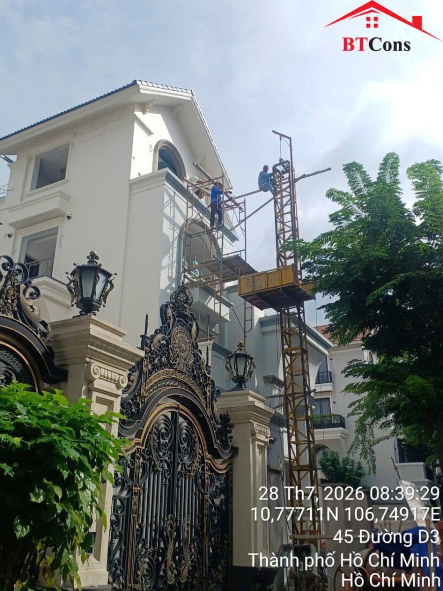Thi Công Xây Dựng Nhà Phố TPHCM Chất Lượng Theo Tiêu Chuẩn Kỹ Thuật