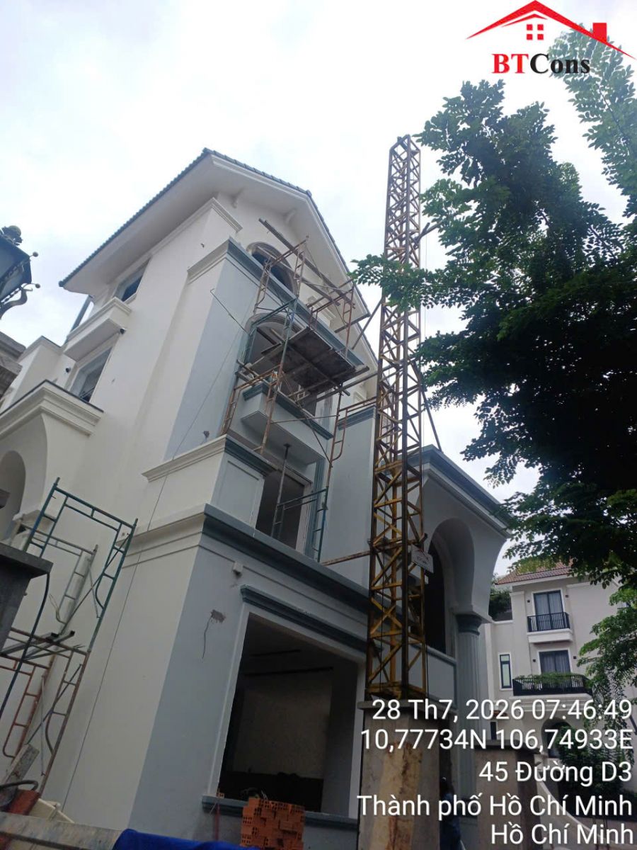 Thi Công Xây Dựng Nhà Phố TPHCM Chất Lượng Theo Tiêu Chuẩn Kỹ Thuật