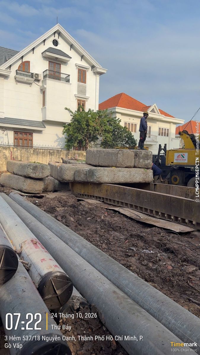 Khởi Công Xây Dựng Biệt Thự Ở Gò Vấp - Nhà Thầu Thi Công Trọn Gói Uy Tín
