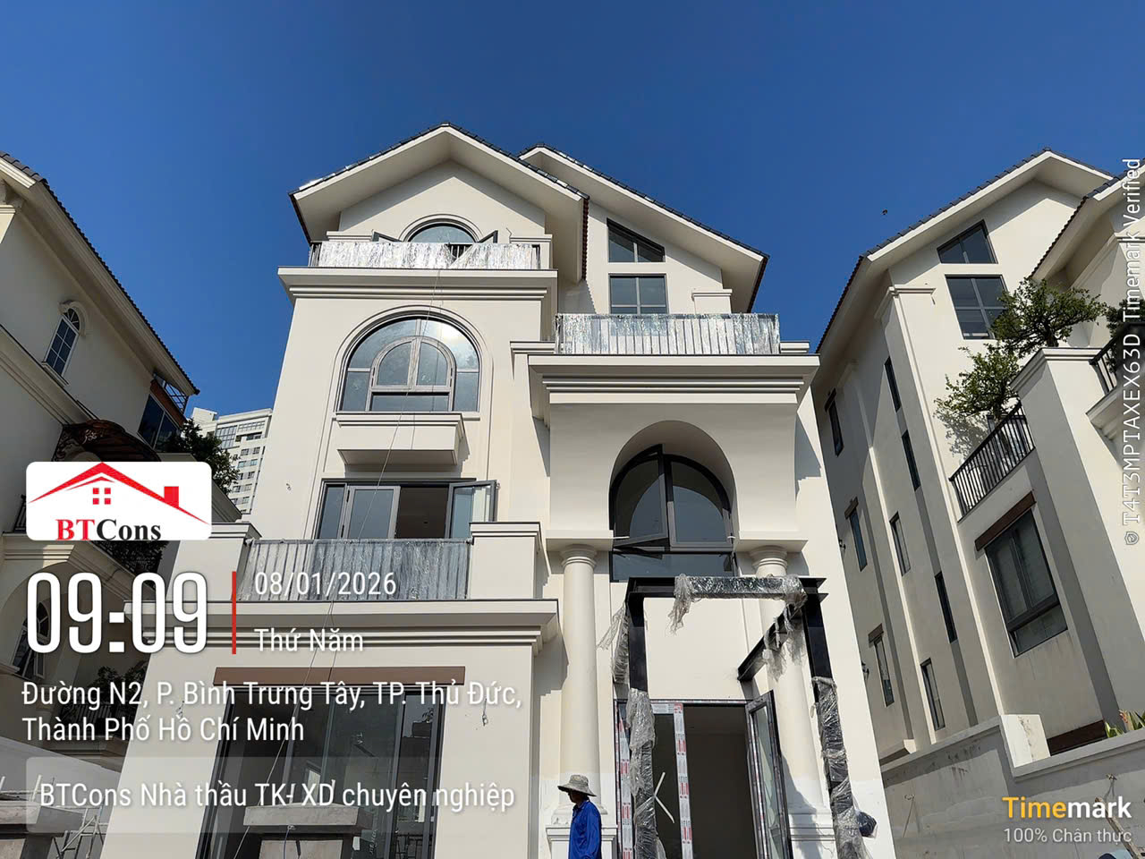 Báo Giá Xây Dựng Biệt Thự Tp Thủ Đức【BTCONS 098 674 88 36】