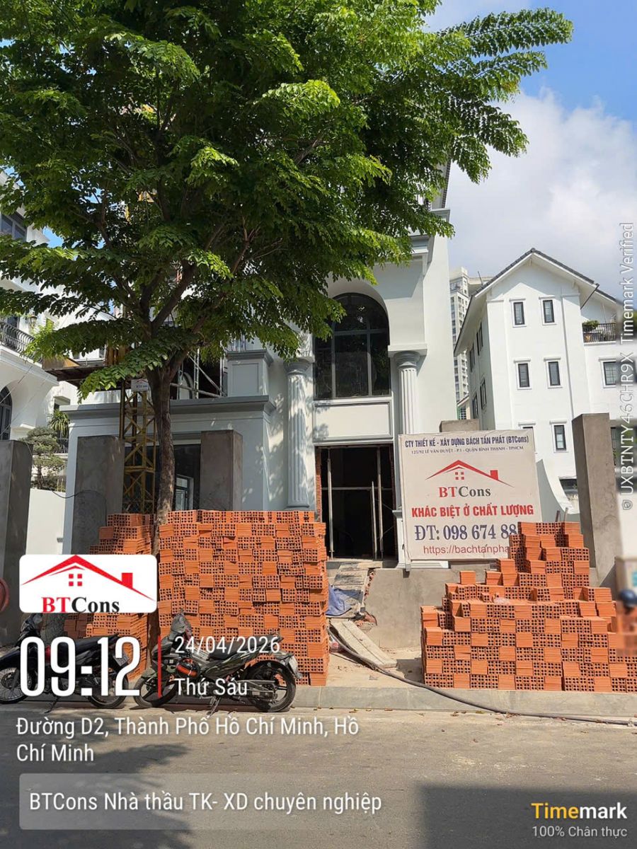 Xây Biệt Thự Trọn Gói TPHCM - Công Ty Uy Tín Số 1