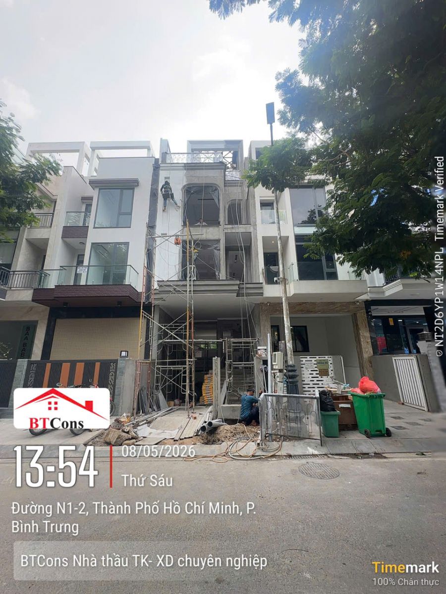 Thiết Kế Thi Công Biệt Thự TPHCM Cao Cấp 2026 Trọn Gói Uy Tín